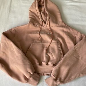 Happy Camper Pale Pink Hoodie